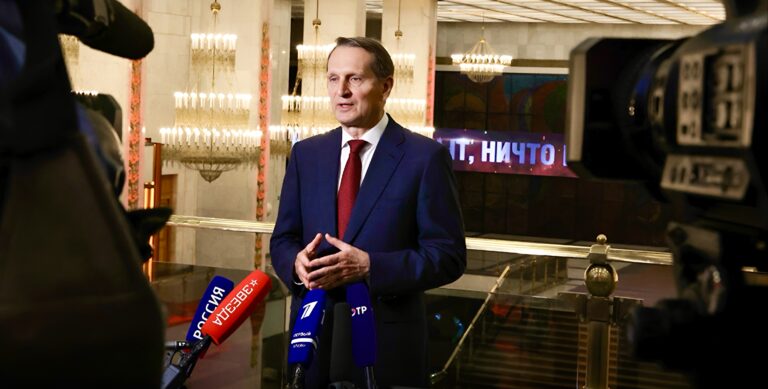 Sergej Naryškin. Foto: svr.gov.ru