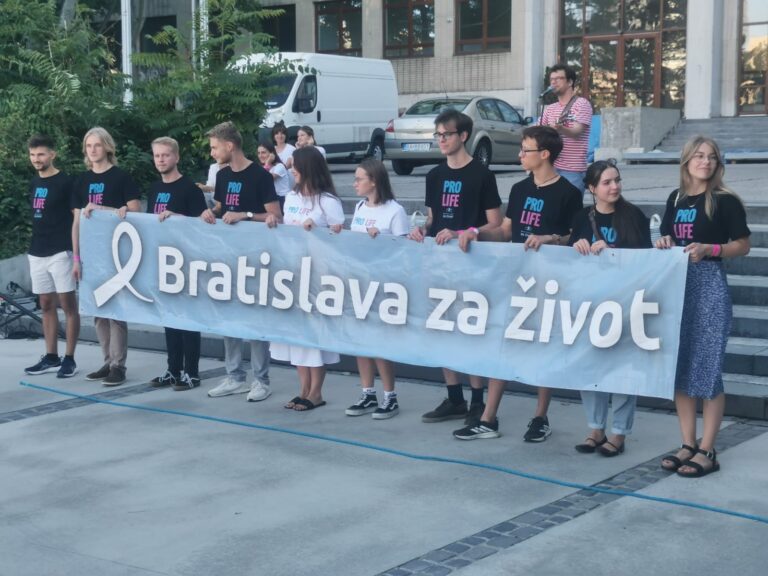 Bratislava za život 2025. Foto: Marcel Mitaľ/Štandard