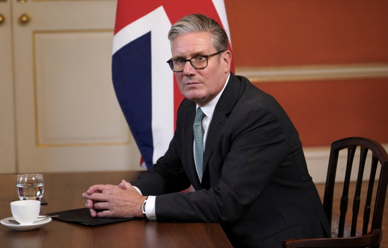 Starmer defends right to protest and condemns violence