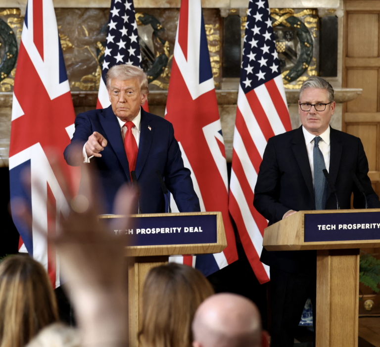 Starmer a Trump sú jednotní v podpore Kyjeva, rozdielni v palestínskej otázke