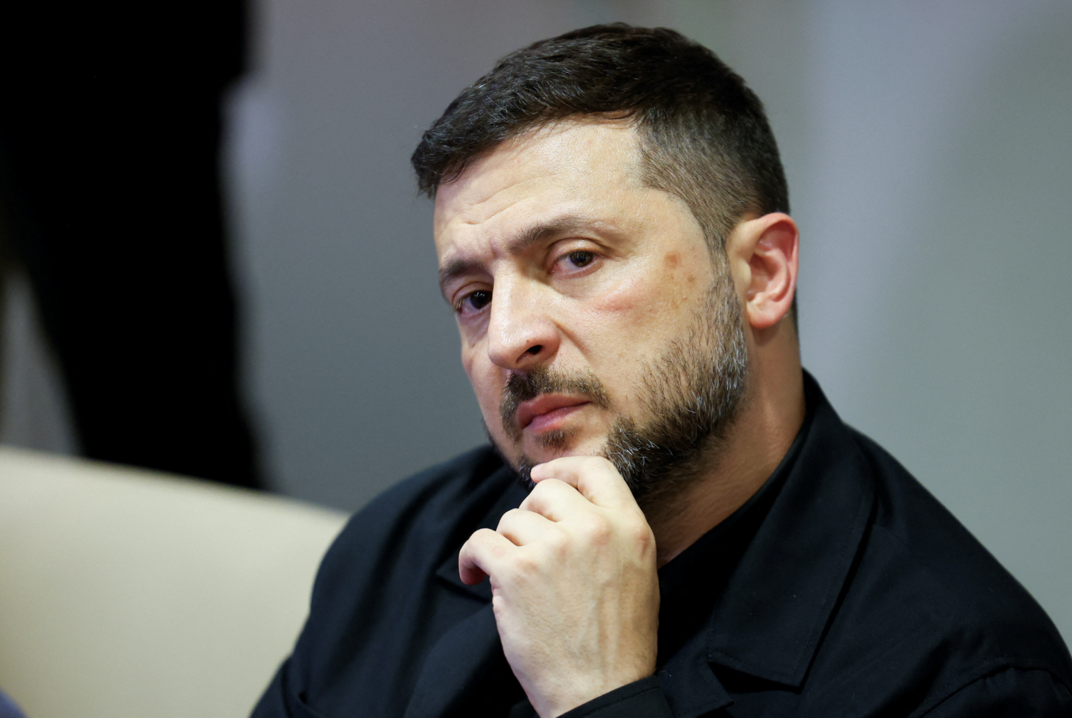 Volodymyr Zelenskyy. Photo: Kylie Cooper/Reuters