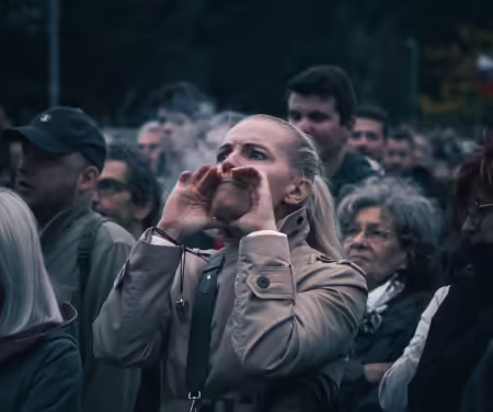 Majerský na proteste: KDH bude pri tom, keď padne Fico. Hovorím, stačilo