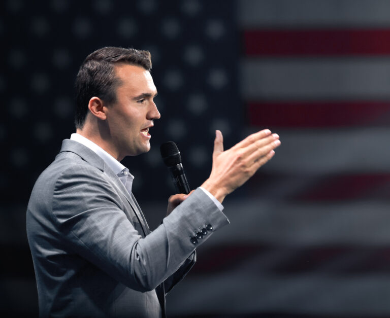 Charlie Kirk. Foto: Joe Raedle/Getty Images

