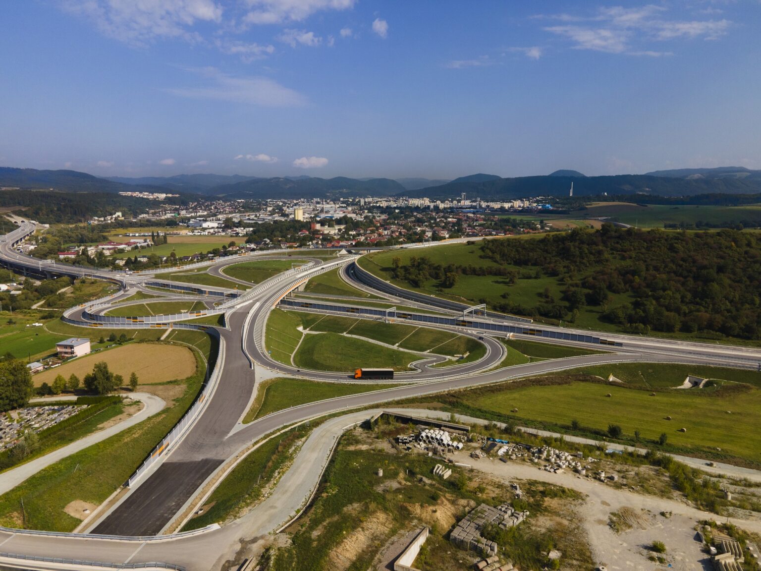 Križovatka D1 Lietavská Lúčka. Foto: ndsas.sk