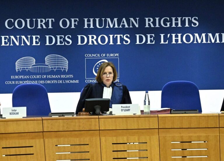 Siofra O'Learyová, bývalá predsedníčka Európskeho súdu pre ľudské práva (ESĽP). Foto: Mustafa Yalcin/Anadolu Agency via AFP/Profimedia