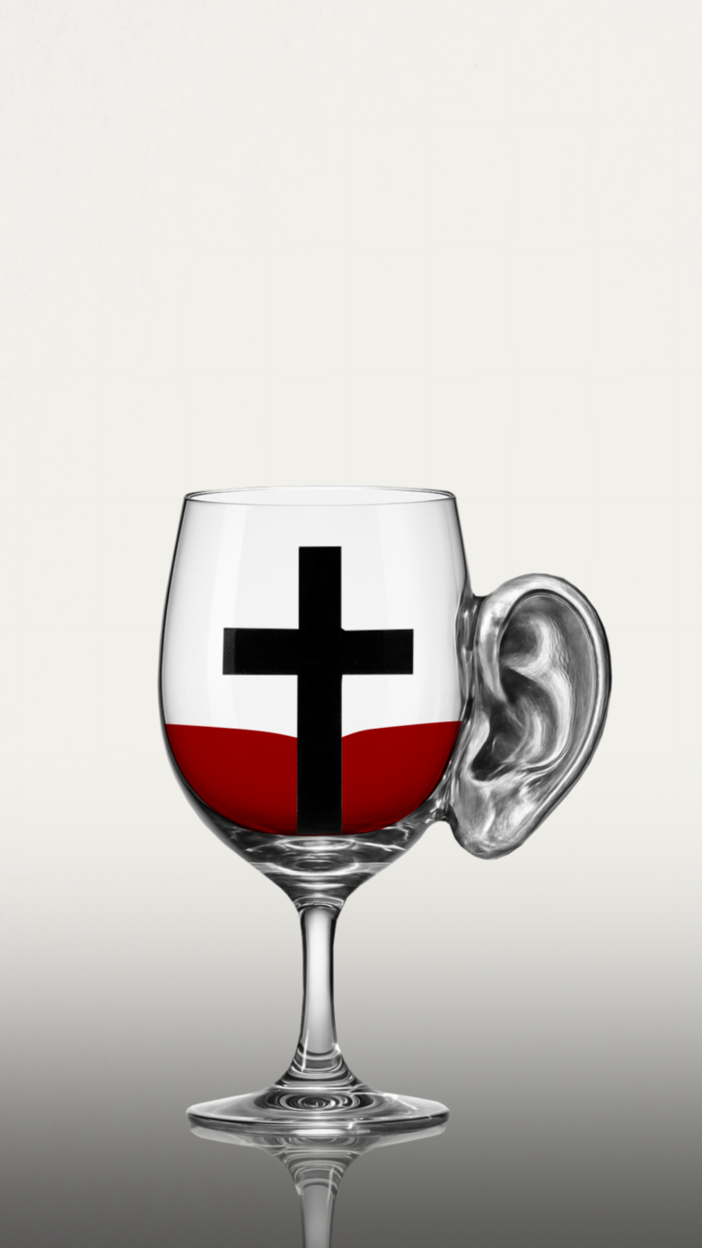 Säulen in den Trümmern