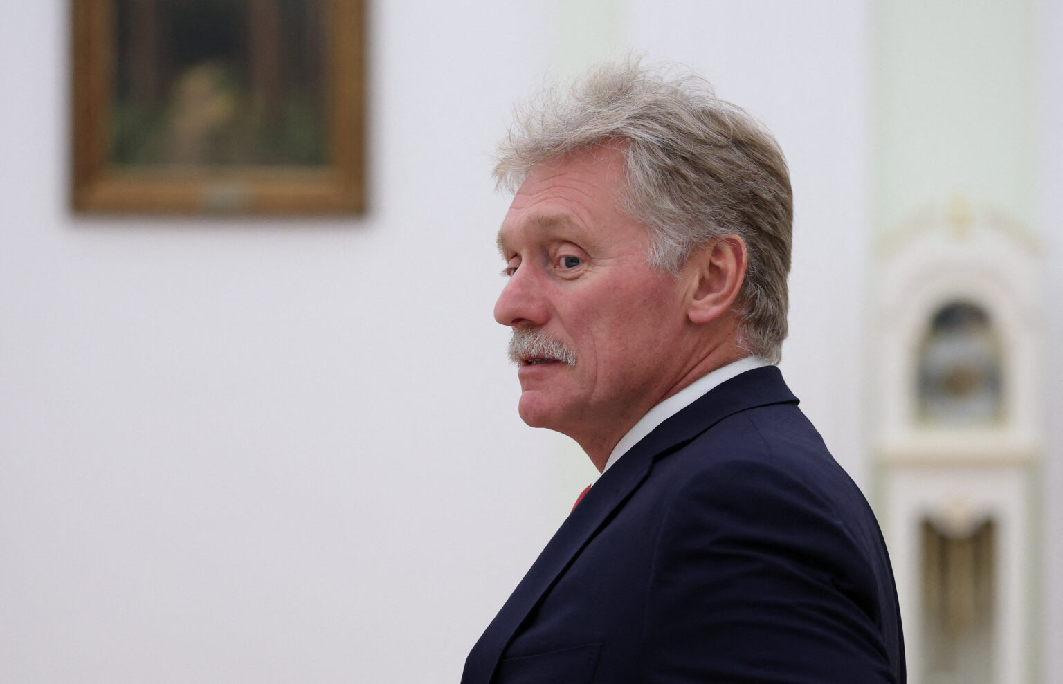 Dmitri Peskow. Foto: Ramil Sitdikov/Pool/Reuters