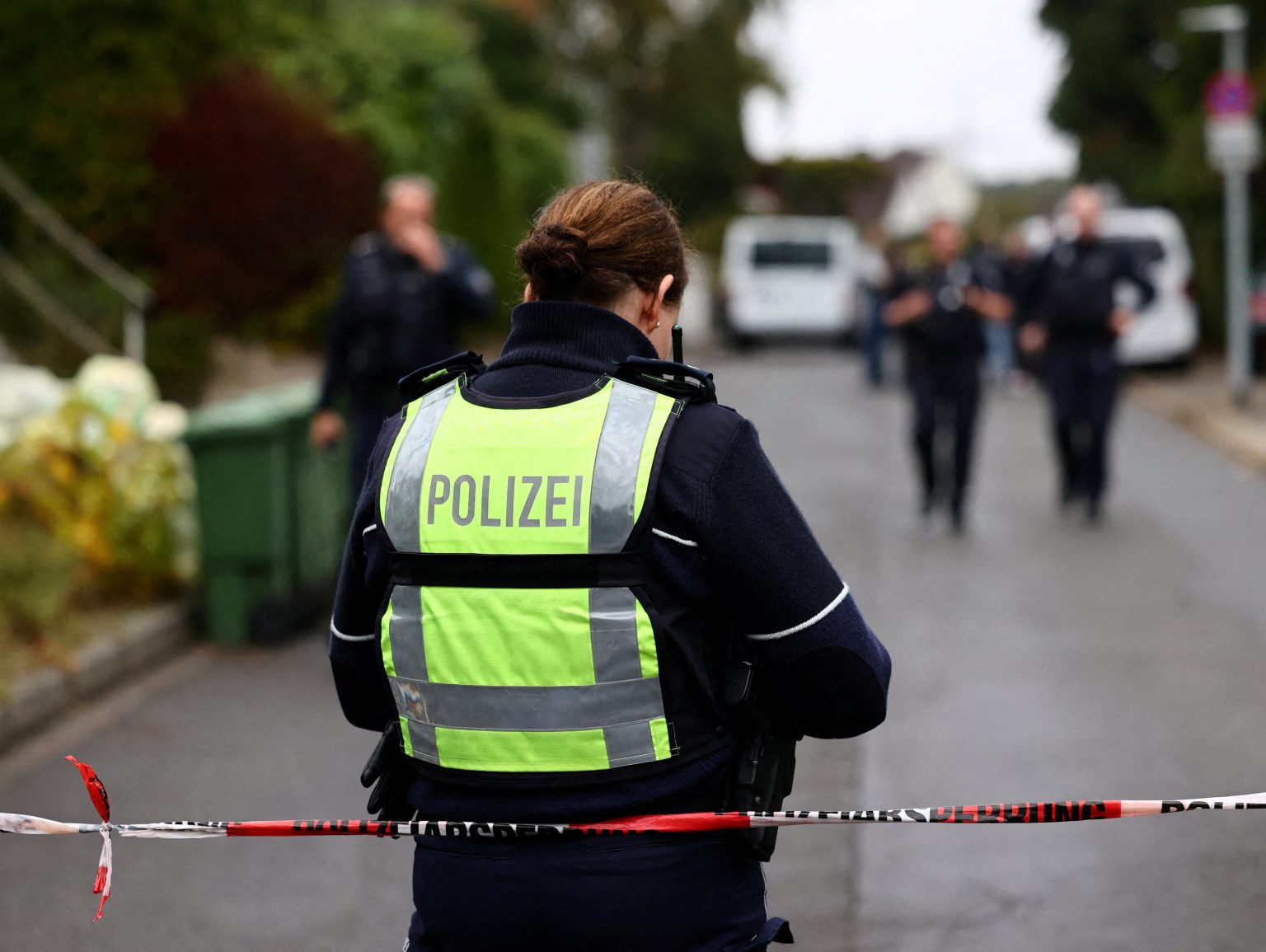 German police. Photo: Leon Kuegeler/Reuters