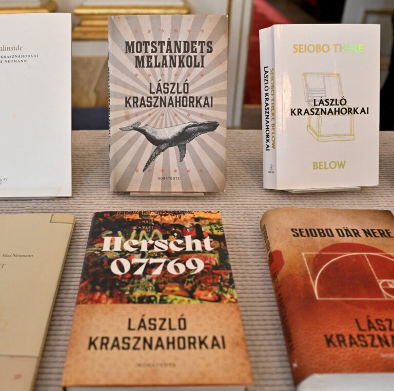 The Nobel Prize in Literature goes to Hungary: Award for László Krasznahorkai