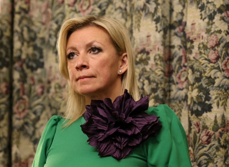 Maria Zakharova. Photo: Shamil Zhumatov, Pool/Reuters