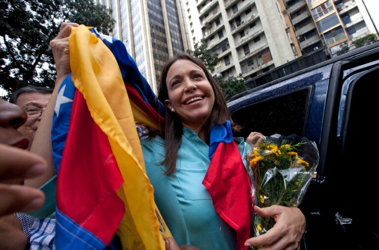 María Corina Machadová. Foto: TASR/AP