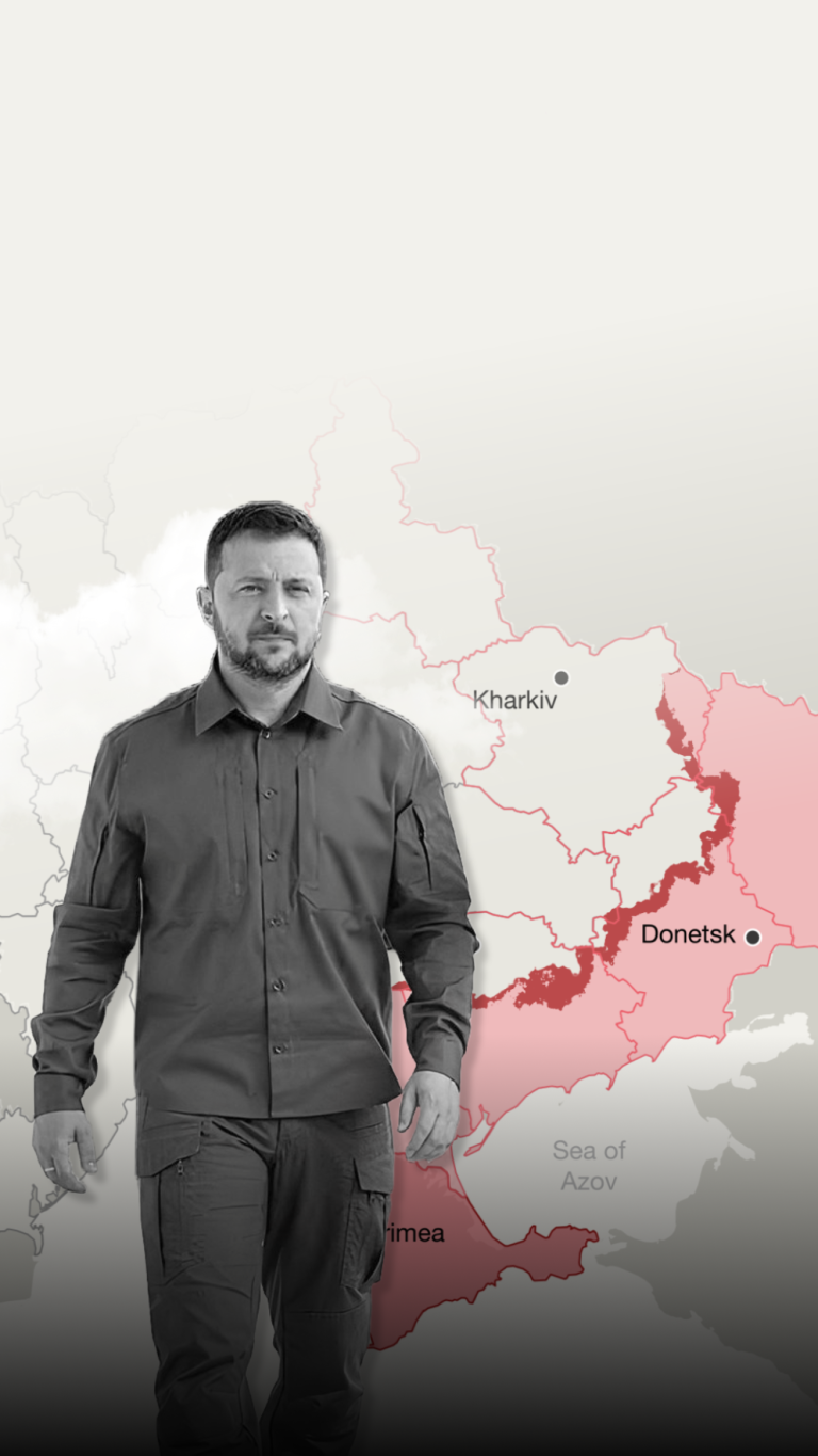 Zelenskyj verliert die rosarote Brille – und scheint bereit, die Front einzufrieren 