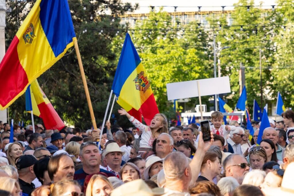 Výročie prijatia „deklarácie suverenity“ 23. júna 2025. Foto: Dorin Recean/Instagram
