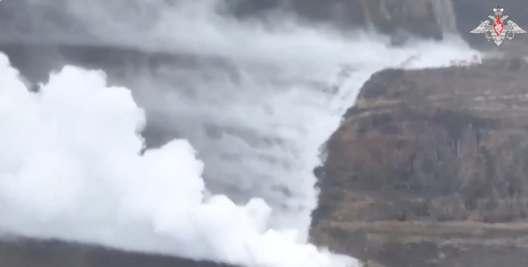 Ukrajinské sily údajne odpálili plynovod v Doneckej oblasti