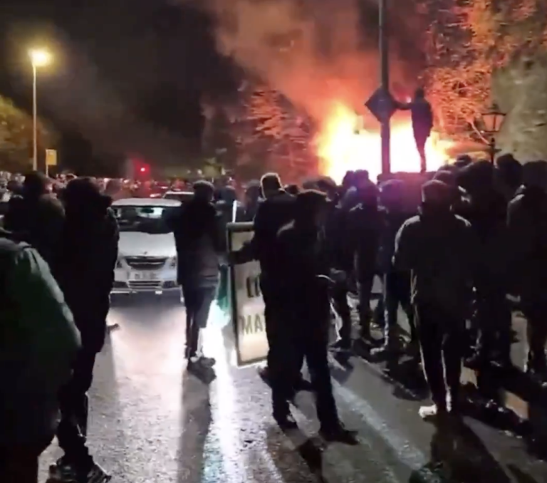 Protests in Dublin after alleged rape of a girl by foreigners