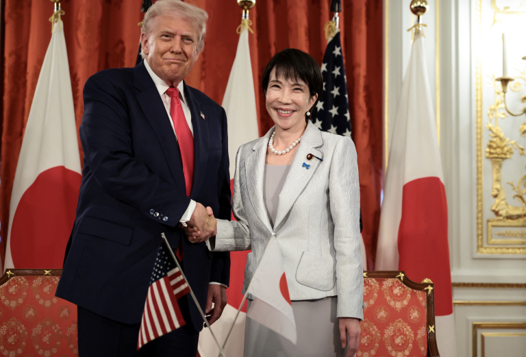 Trumpa na Nobelovu cenu mieru nominuje nová japonská premiérka