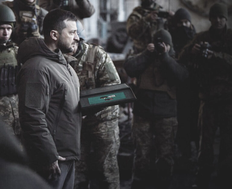 Wolodymyr Selenskyj. Foto: Ukrainian Presidency / Handout/Anadolu Agency via Getty Images