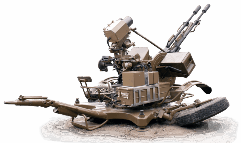 Modernizovaný protilietadlový dvojitý kanón ZU-23 M. Foto: evpu.sk