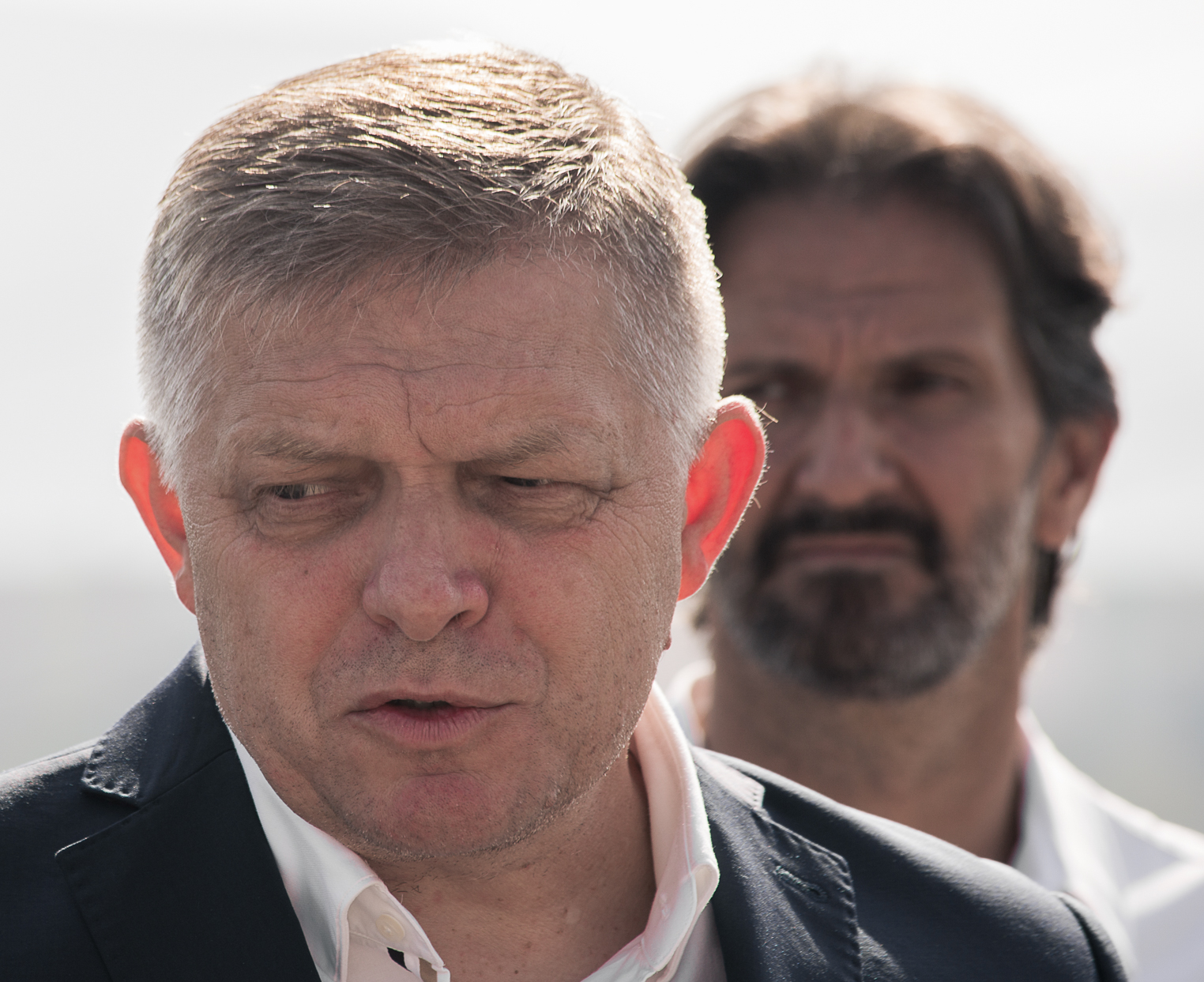 Robert Fico a Robert Kaliňák. Foto: Zuzana Gogova/Anadolu via Getty Images