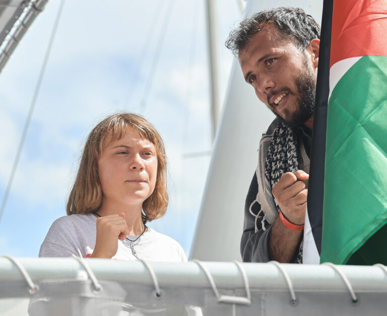 Greta Thunberg. Foto:  Mario Wurzburger/Getty Images