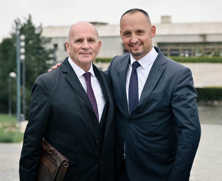 František Mikloško (vľavo), František Majerský.. Foto: František Majerský/ Facebook