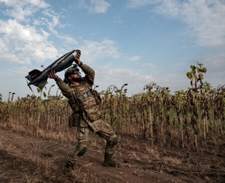 NATO entwickelt neue Waffe für die Ukraine zur Abwehr von Drohnen