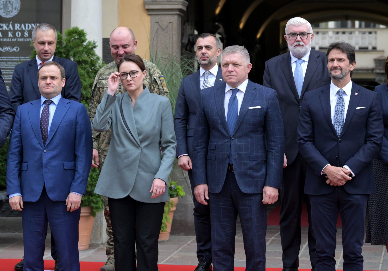 Julija Svyrydenková, Robert Fico. Foto. František Iván/TASR