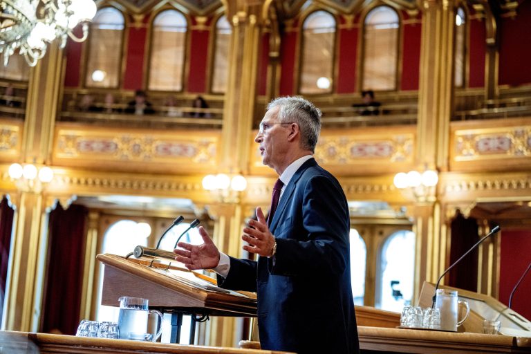 Jens Stoltenberg. Foto: NTB/Stian Lysberg Solum/Reuters