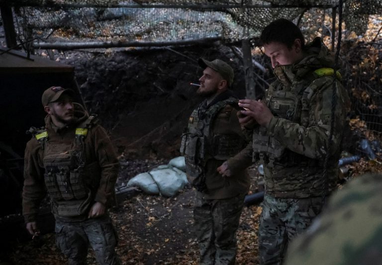 Angehörige der Nationalgarde der Ukraine in Kupjansk. Foto: Anatolii Stepanov/Reuters