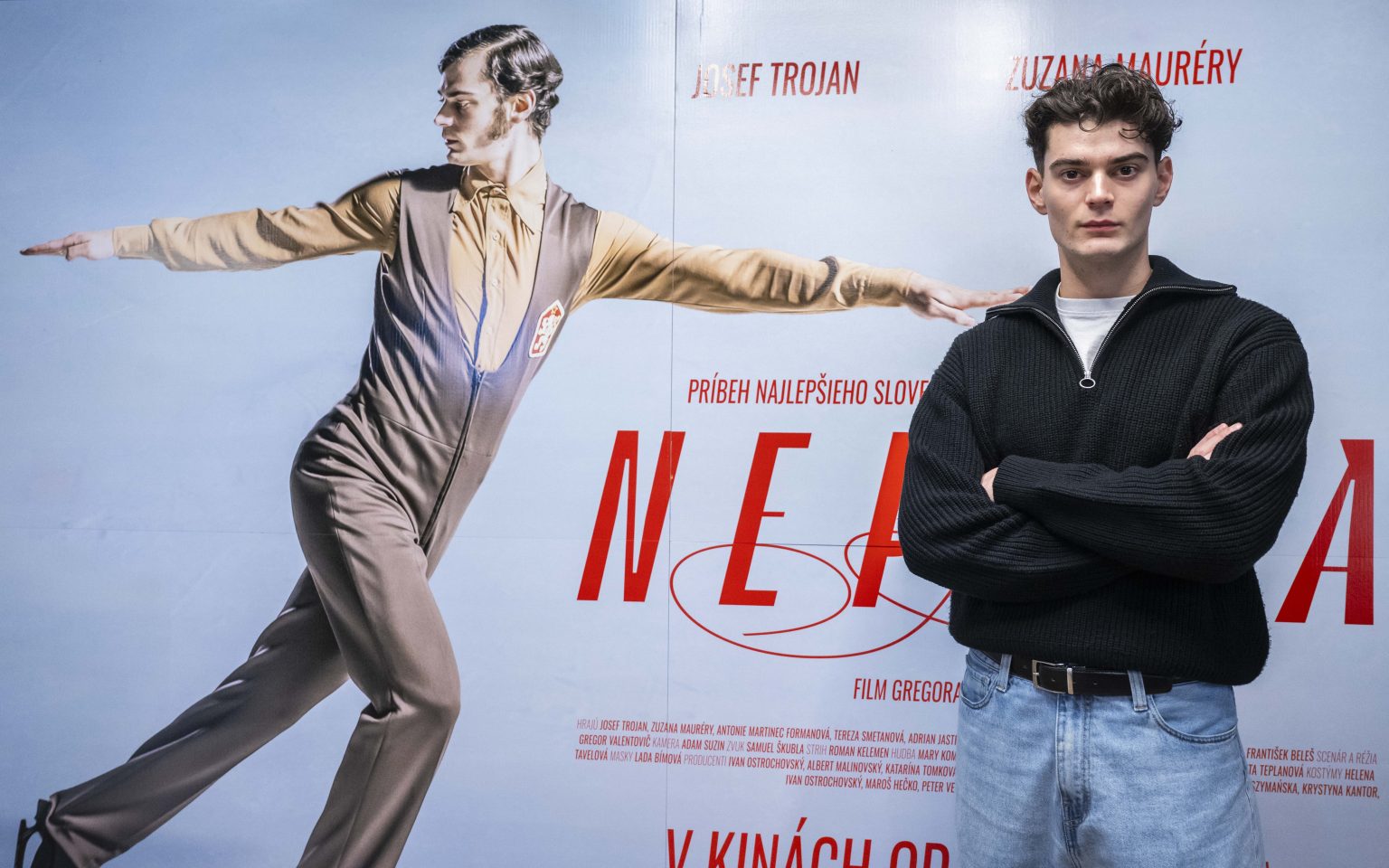 herec Josef Trojan stvárnil postavu Ondreja Nepelu vo filme Nepela. Foto: Jakub Kotian/TASR