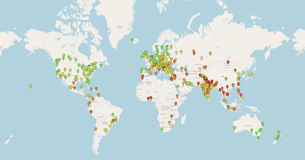 Die saubersten Städte der Welt