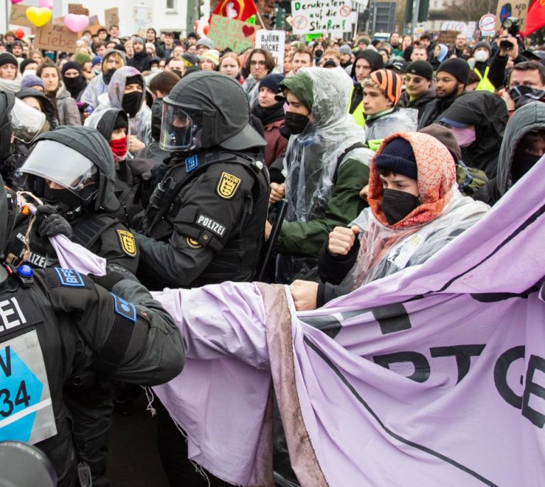 Giessen Antifa AfD Getty Images