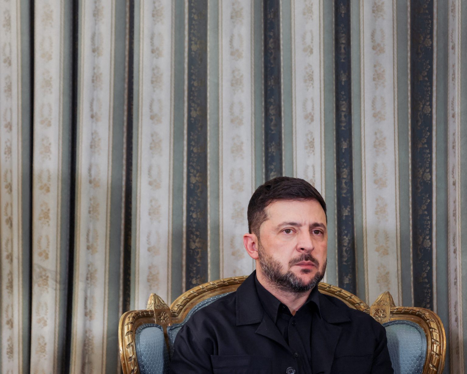 Volodymyr Zelenskyy. Photo: Louiza Vradi/Reuters