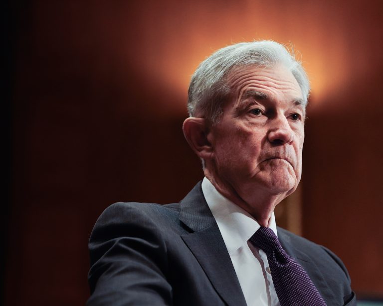 Jerome Powell. Foto: Kent Nishimura/Getty Images