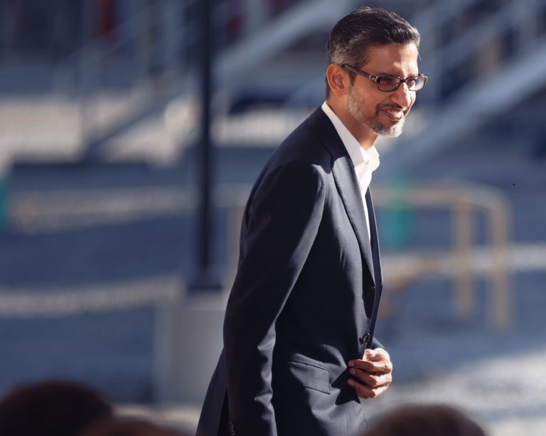 Sundar Pichai, CEO von Alphabet und Google. Foto: Ron Jenkins/Getty Images