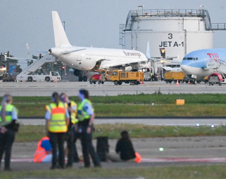 Klima-Protest Stuttgart Credit: Getty Images