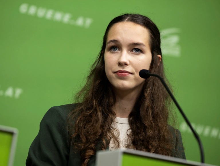 Lena Schilling. Foto: Lisa Leutner / REUTERS