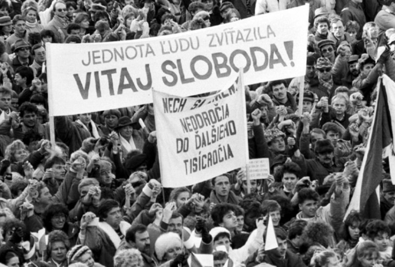 November 1989. Foto: archív