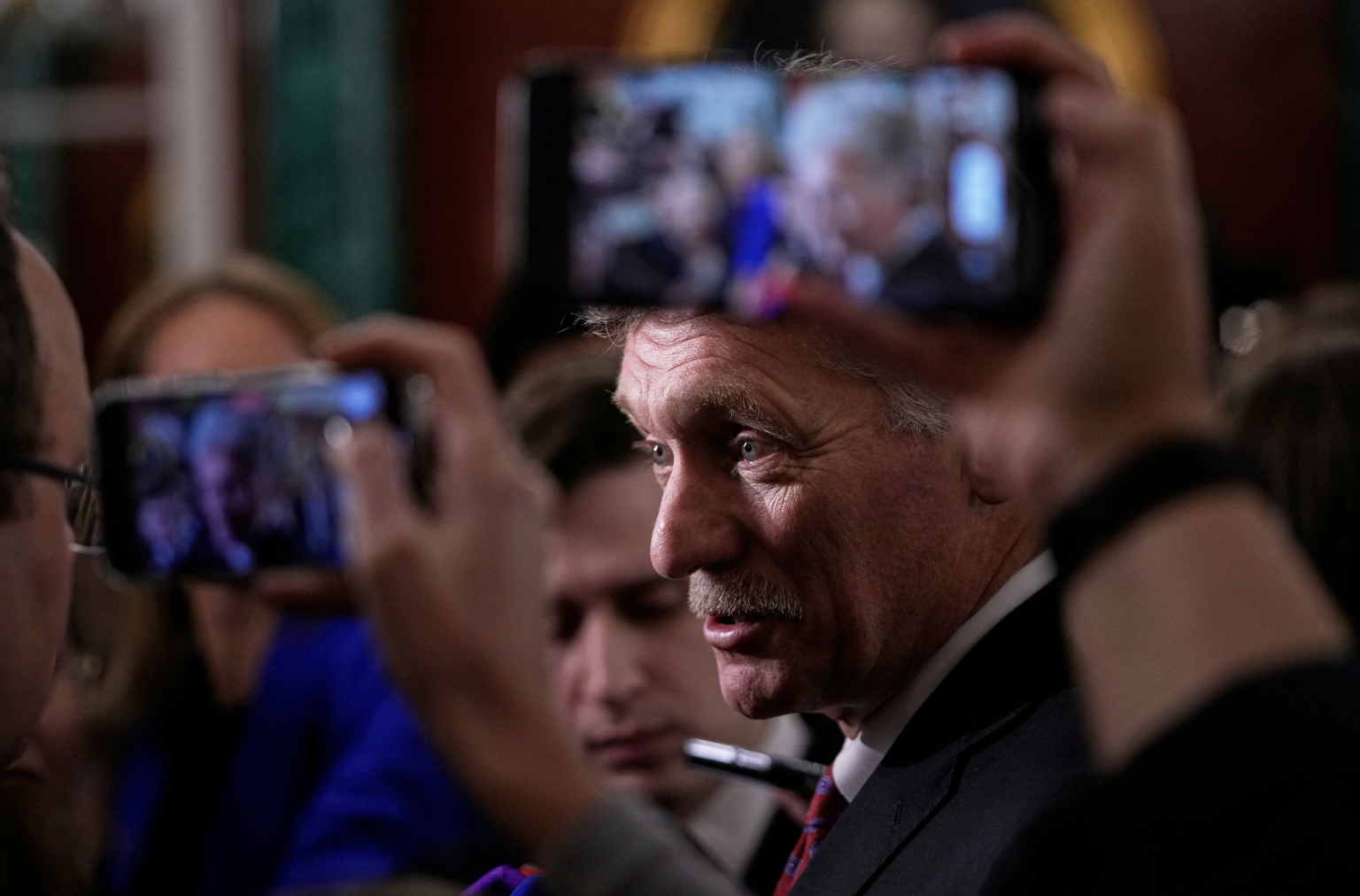 Dmitry Peskov. Photo: Pavel Bednyakov/Pool/Reuters