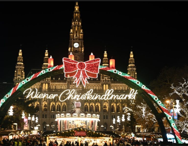 Wien Christkindlmarkt Credit: Getty Images