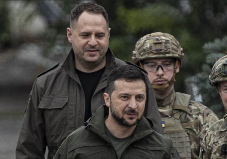 Jermak mit Selenskyj Getty Images