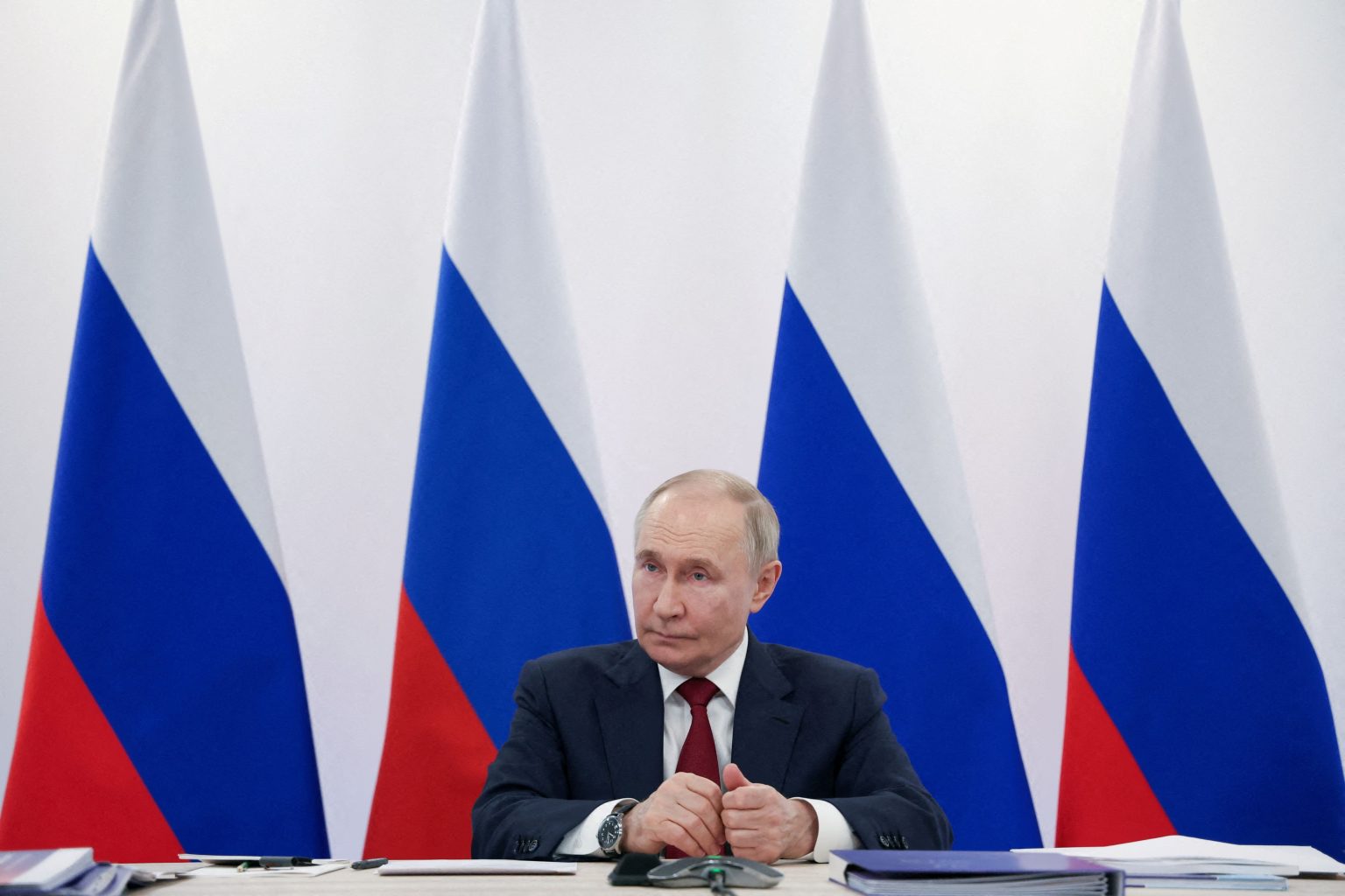Vladimir Putin. Photo: Sputnik/Vyacheslav Prokofyev/Reuters