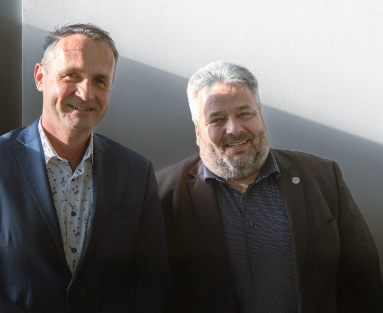 Patrik Benka a Matej Franc. Foto: Tomáš Baršváry / Štandard