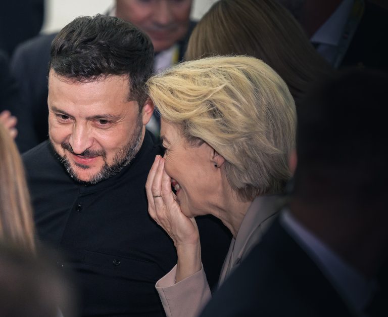 Wolodymyr Selenskyj und Ursula von der Leyen. Foto: Antonio Masiello/Getty Images