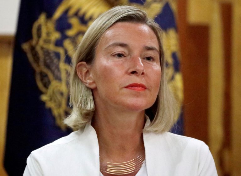Federica Mogherini. Foto: Luis Cortes/Reuters