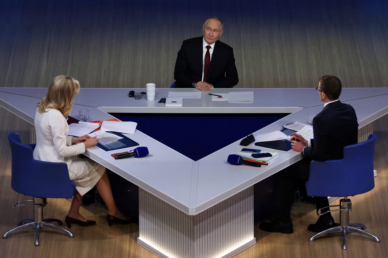 Vladimir Putin. Photo: Sputnik/Vyacheslav Prokofyev/Pool/Reuters