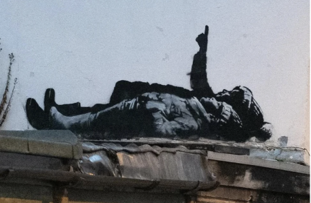 Geheimnisvolle Botschaft kurz vor Weihnachten: Banksy sorgt erneut in London für Aufsehen