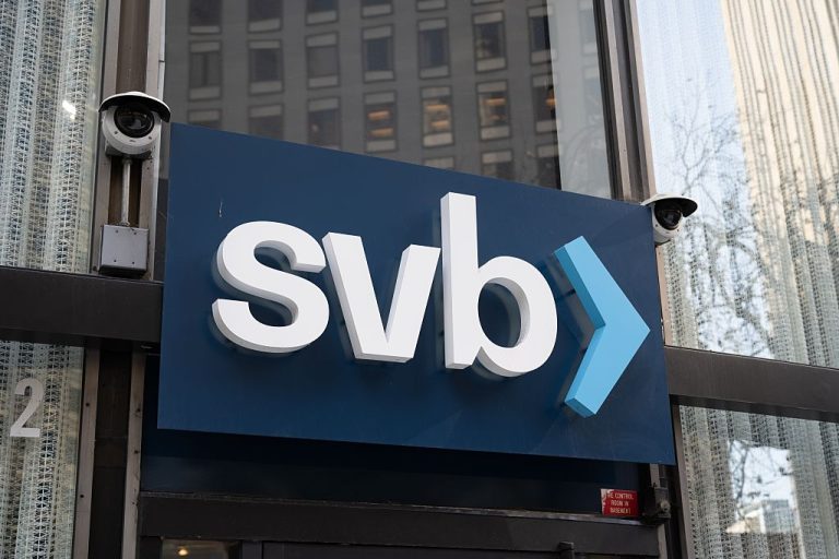 Silicon Valley Bank. Foto: Smith Collection/Gado/Getty Images