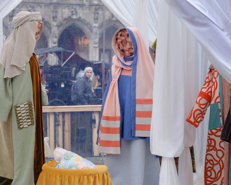 Die Krippe ist in Brüssel zu sehen. Foto: Thierry Monasse/Getty Images