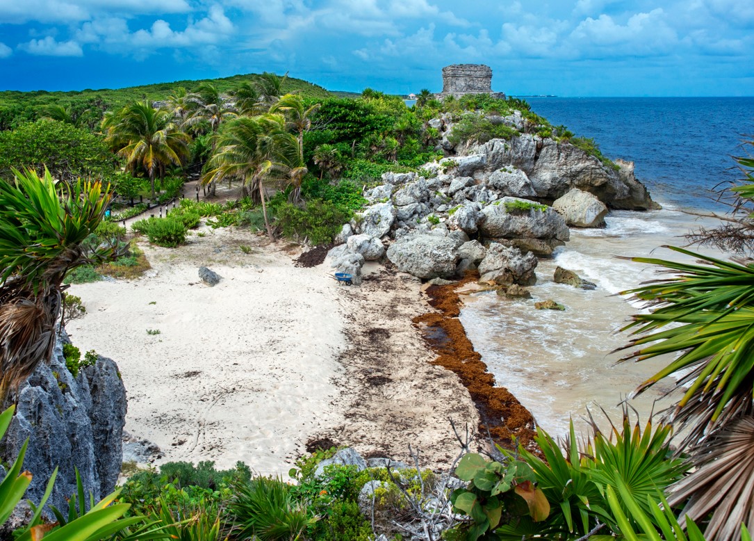 Mexiko Tulum Strand Auswandern Getty Images